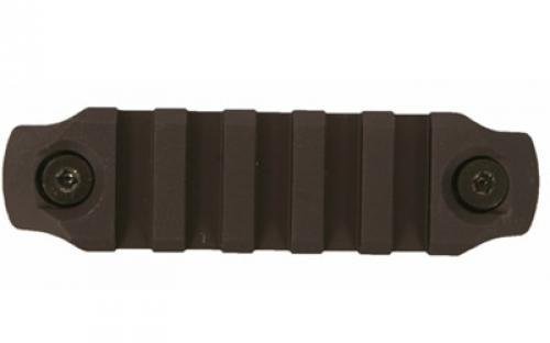 Bravo Company BCM-KMR-1913-N3-BLK Keymod Nylon Picatinny Rail Section, Black, 3"