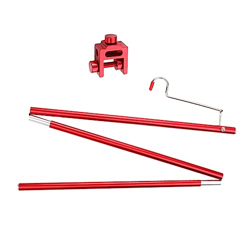 VICASKY Portable Lightweight Outdoor Camping Lantern Stand Aluminum Alloy Light Pole for Easy Setup for Hiking Picnics and Beach Trips