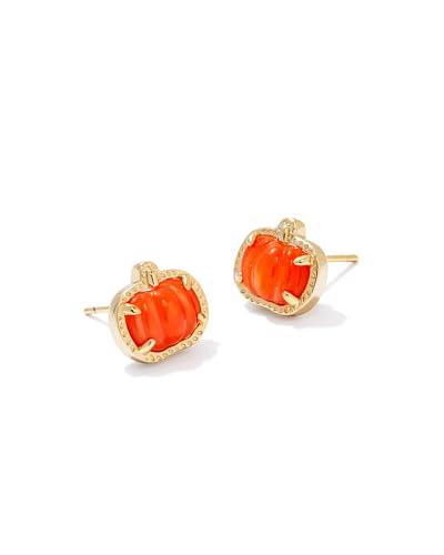 Kendra Scott Pumpkin Stud Earrings, Fashion Jewelry for Women