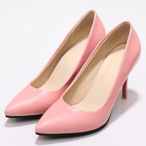 Womens Stiletto High Heel Work Party Pumps Pointed Toe2