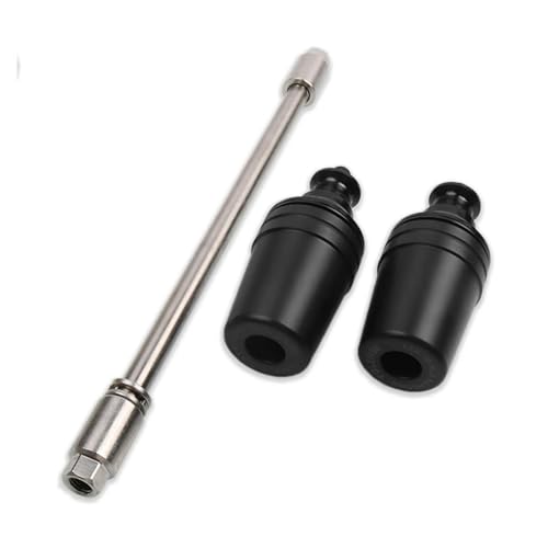 Protection Contre Les Chutes De Moto pour Ducati 696 796 795 pour Street Fighter 848 1100 Moto Protection Contre Les Chutes Cadre Curseur Carénage Garde Crash Protector(Noir)