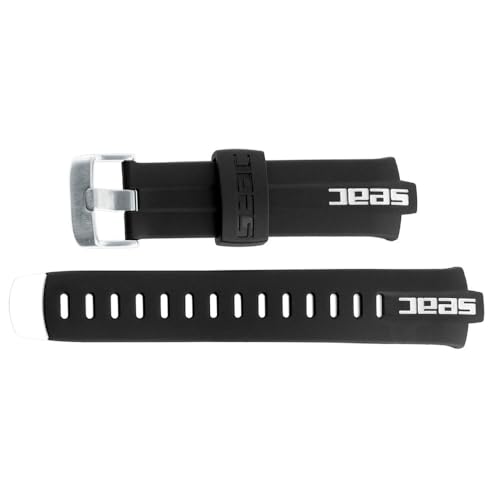 Bracelet de rechange pour ordinateur de plongée SEAC Action boucle argentée