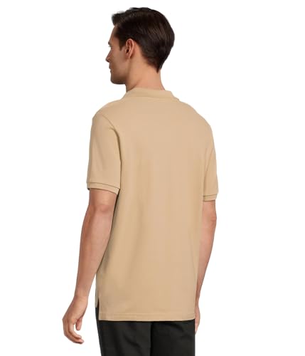 Image of U.S. POLO ASSN. Men Cotton Regular Fit Solid Polo With Small Pony | Two-Button Closure Pique Polo Shirt, Summer Fashion Golf Shirt