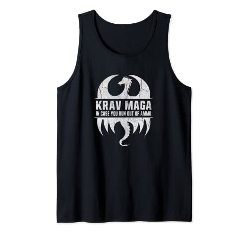 Krav Maga Artes Marciales Combate Autodefensa Hombres Kid IDF Regalo Camiseta sin Mangas