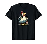 Joli Look de Poulet à la bière pour Les Fans de Boisson T-Shirt