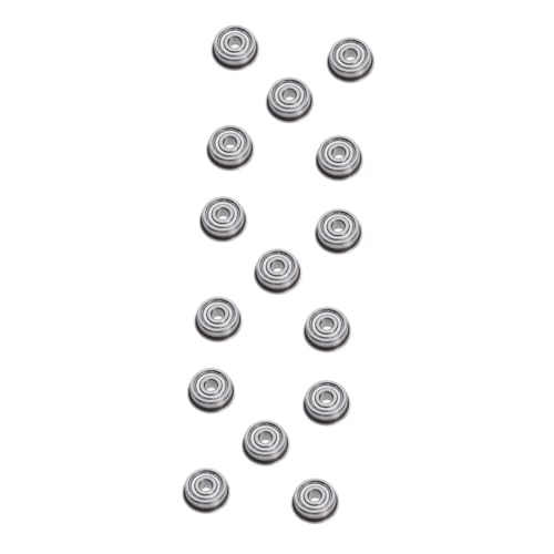 Gatuida 15pcs Ball Bearing for Printer Replacement Accessory Bearings Bore Diameter for Printer Bore Pulley