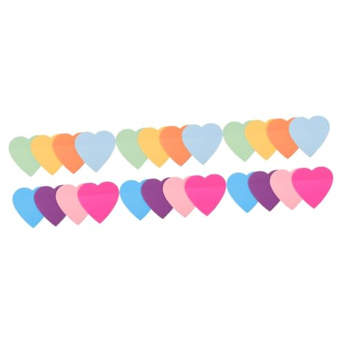Blocs-notes 8 love super pad jaune pastel OSALADI transparents roses en lot de 3