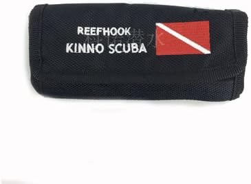 Diving Reef Drift Hook 48 inch /1.2M Line Steel Clip Snap with Blue Convenient Storage Bag … (Black)
