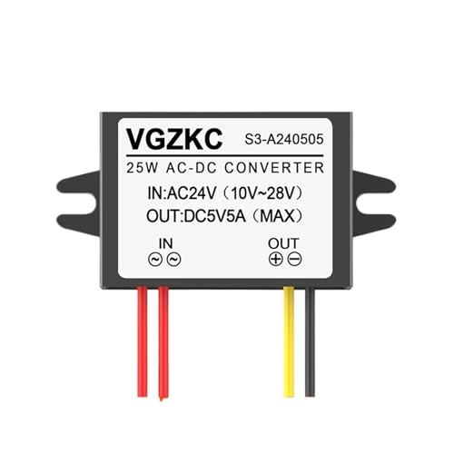 AC24V - DC5V 1A 2A 3A 5A 6A 8A 10A �d���R���o�[�^�[�AAC24V - DC5V AC - DC�d�����W���[�� ���j�^�����O�p (AC24V - 5V 5A SJ)