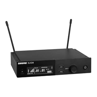Crystal-clear 24-bit digital audio Wide frequency range: 20Hz to 20kHz Reduces dropouts with digital predictive switching diversity Easy setup with compatible transmitters via scan and IR sync Supports Shure Wireless Workbench and ShurePlus Channels ...