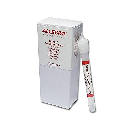 Allegro Industries 2041-11K Bitrex Sensitivity Solution, One Size (Pack of 6) by Allegro Industries