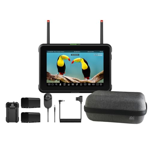 Atomos Shinobi 7 RX 7-inch HDR Monitor Bundle with Universal Power Kit for Monitors and Monitor-Recorders (2 Items)