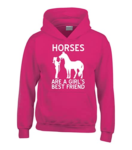 Sweat à capuche adulte Horses are a Girls Best Friend pour ne plus avoir froid aux écuries