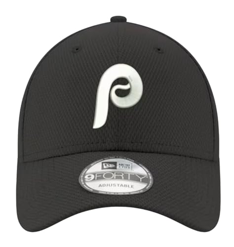 Gorra Ajustable New Era Philadelphia Phillies Negra miniatura 3
