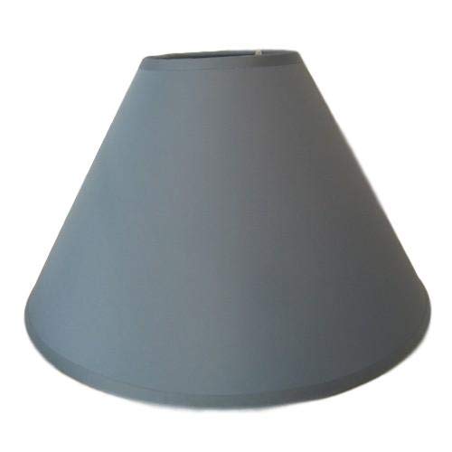 The Lampshade Warehouse Lighting Outlet Mid Blue 12" Cotton Coolie Pendant Or Table Lampshade In Colour