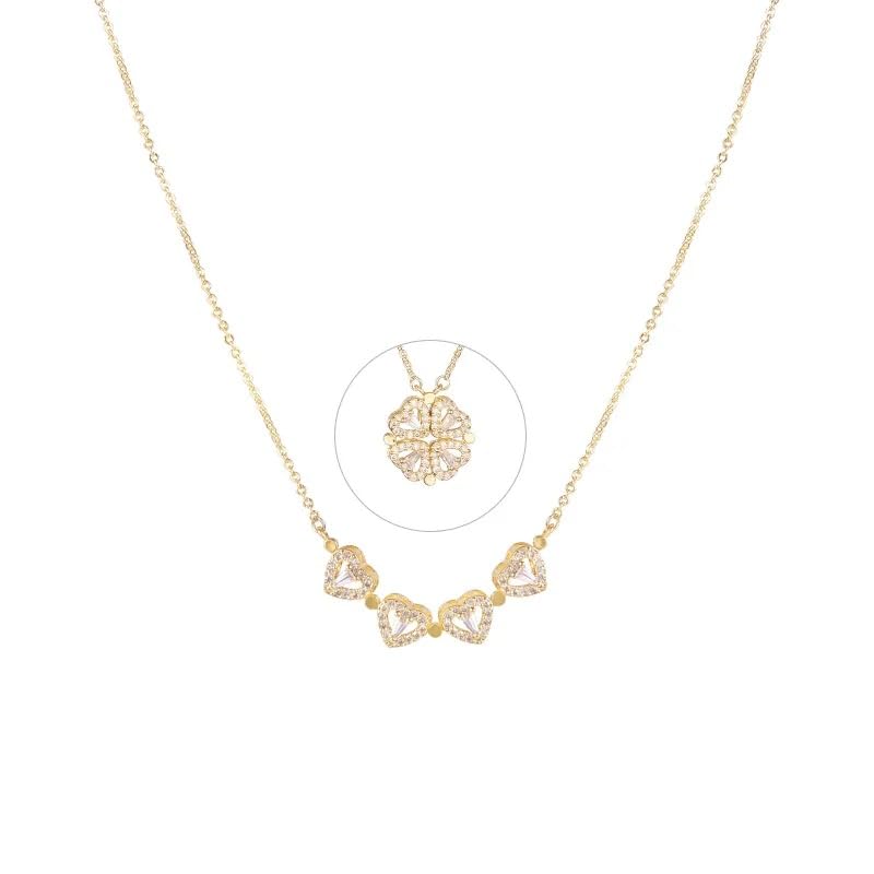 See full amazon price history chart for Mohaa 4 Heart Magnetic Diamond Necklace Pendant Chain | Stainless Steel Chain | Western Jewellery Accessory | Ideal Gift for Women and Girls Mohaa 4 Heart Magnetic Diamond Necklace Pendant Chain | Stainless Steel Chain | Western Jewellery Accessory | Ideal Gift for Women and Girls (B0CR43V938) Amazon Price History, Amazon Price Tracker