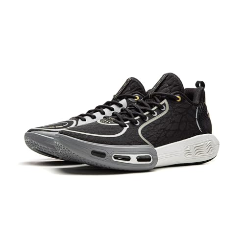 Image of LI-NING Wade Shadow 7 Men's Basketball On-Court Shoes Lightweight Rebound Anti-Slip Professional Sneakers for Training Sports Daily Wear