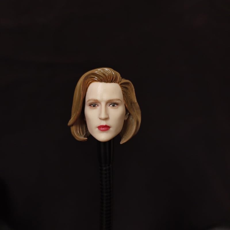 Sculpture tête femme 1/6 plastique accessoire figurine soldat 30cm