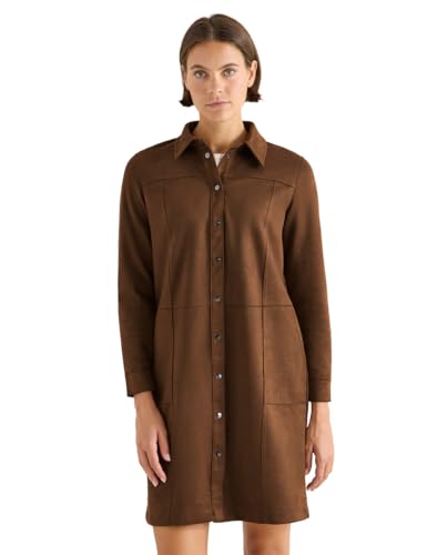 Robe en velours Cecil vêtement doux anti-froid pour morphologie variée