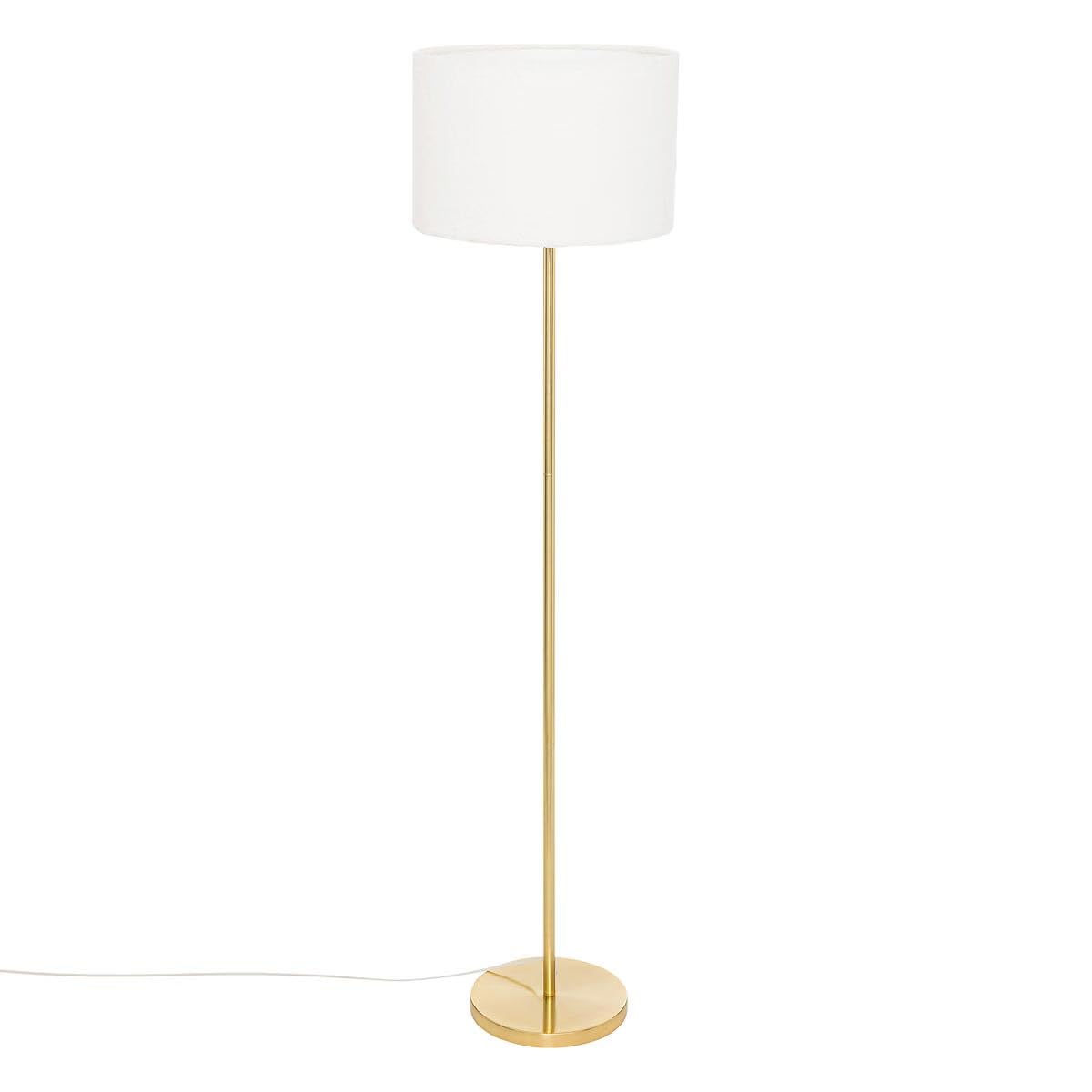 Paris Prix Atmosphera Créateur d'intérieur - Lampadaire Design Bouclette Tina 150cm Or