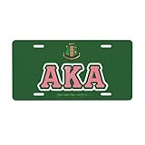 6 x 12 Inch Aluminum Front License Plate, Universal Vanity Tag for Cars, Trucks & SUVs, 4 Pre-Drilled Holes, Quick Install