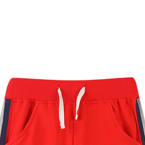 Boys Baggy Cotton Pants Elastic Waist Striped Active Casual Loose Casual Sweatpants Cool Light Trendy Jogger Trousers3