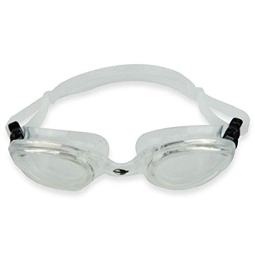 Oculos de natação Varuna, corpo transp/lente transp, Único