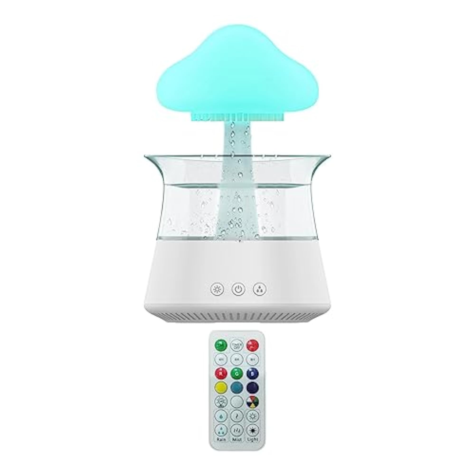 Rain Cloud Humidifier, Colorful Night Light Diffuser