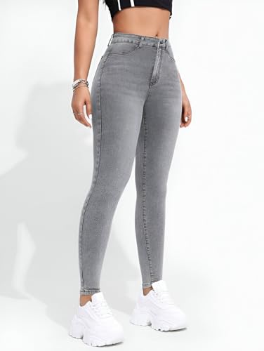 Image of Ben Martin Women's High Rise Skinny Fit Stretchable Denim Jeans Pant