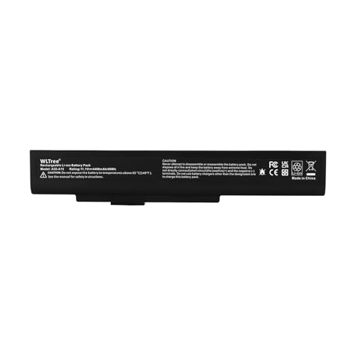 WLTree A32-A15 A42-A15 Laptop Battery for Medion Akoya P6815 P6816 P7816 P7818 MD99160 X6815 X6816 Gigabyte Q2532N Fujitsu Lifebook NH532 Pegatron A35YA A35FB A35FE A17YA DNS 0158172 MSN:40036065
