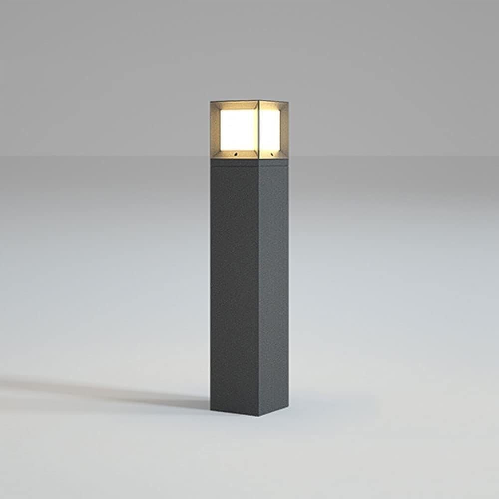 Lampe solaire carrée pour sécuriser un couloir extérieur sombre et illuminer vos passages