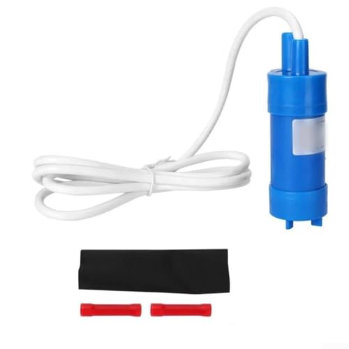 Bomba de agua de 12 V compatible con Thetford C200 C400 para inodoro de autocaravana, 860 litros de capacidad de extracción de hora tamaño pequeño, plástico ABS duradero para viajes en barco jardín