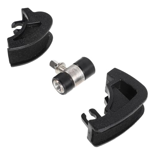 Kit de reemplazo de leva para pedal de bombo 3 piezas negro miniatura 1