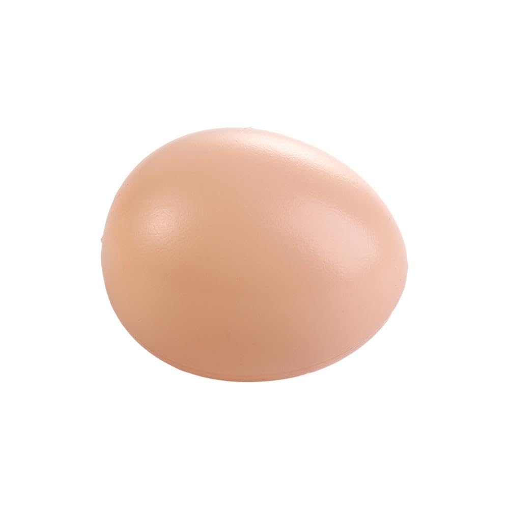 5 pezzi Uova Finte di Gallina, Uova Fittizi, per Incoraggiare la Deposizione, Decorazioni per la Casa