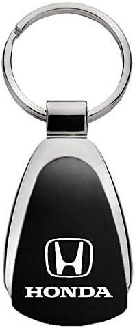 Upgrade Your Auto Au-Tomotive Gold Honda Black Teardrop Key Chain
