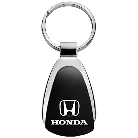 Upgrade Your Auto Au-Tomotive Gold Honda Black Teardrop Key Chain Cover