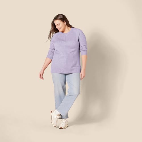 Image of Amazon Essentials Women's Regular-Fit Soft Touch Crewneck Long-Sleeve Sweater
