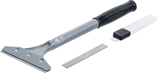 BGS Diy 76130 | Tapeten- / Bodenschaber | 300 mm | Farbschaber | inkl. 5 Klingen