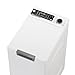 Hoover THOSQ486TM4-84 Toplader-Waschmaschine I 8 kg I Dampfprogramm I Inverter-Motor I Aquastop-Schlauch I Wi-Fi