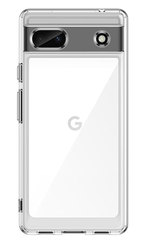 スマホケース Pixel 6a ピクセル 6a カバー かわいい クリア 透明 TPU + PC ハイブリット Hybrid Case ピュアクリア - The Good Products