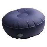 Balance Disc - Cuscino gonfiabile oscillante per seduta attiva e messa a fuoco, sedile da yoga, 42 cm (blu scuro)