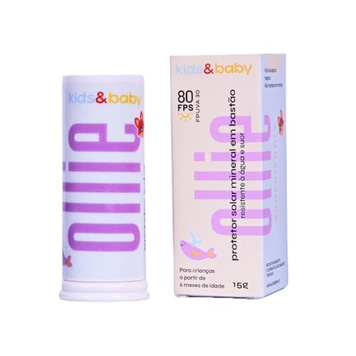 Protetor Solar Infantil em Bastão Mineral FPS 80 FPUVA 30
