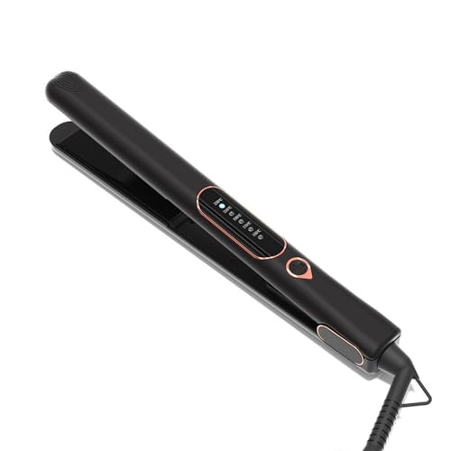 Plancha de cabello 2 en 1 con control digital de temperatura miniatura 1
