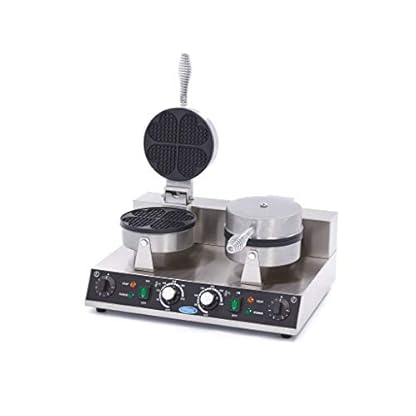 Maxima Gastro Waffelmacher - 8 Waffeln - Herzen - Doppelte