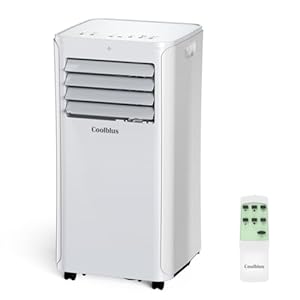 portable air conditioner,12000 BTU portable ac unit up to 550 Sq,3 IN 1 with Remote Control,White