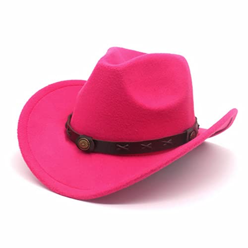 Chapeau de cowboy classique en feutre Faringoto finitions de qualité