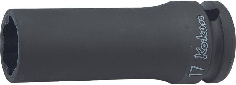 Ko-ken 14310M-34 1/2 Sq. Dr. Socket 34mm Surface Drive Length 85mm