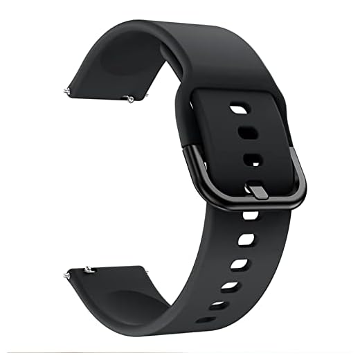 BANDKIT Pulseiras de relógio de silicone macio de 22 mm para Xiaomi Haylou Solar ls05 pulseira de relógio inteligente original (cor: preto, tamanho: para solar LS05)