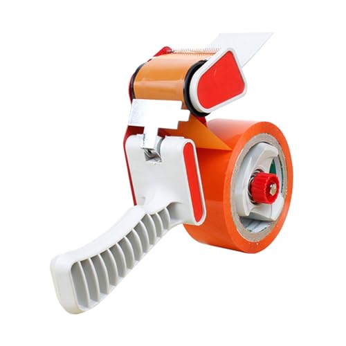 Npxuamtj NPXUAMTJ Orange Paketbandroller mit Messer