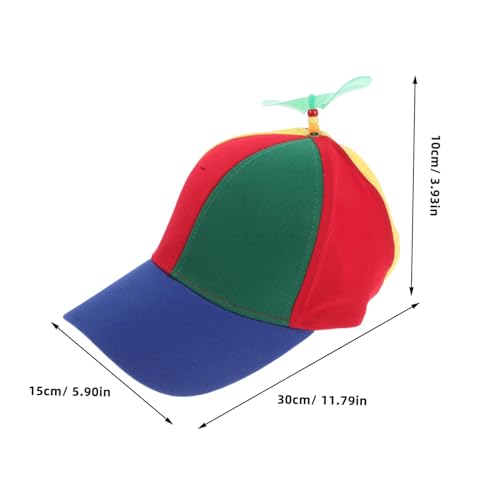 Detachable Propeller Baseball Cap for Adults Funny Dragonfly Design Parent Matching Sun Hat for Spring Summer for Outdoor Activities and Family Outings Multi2